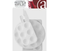 Art Advantage Palette and Knife Set – 6 Piece