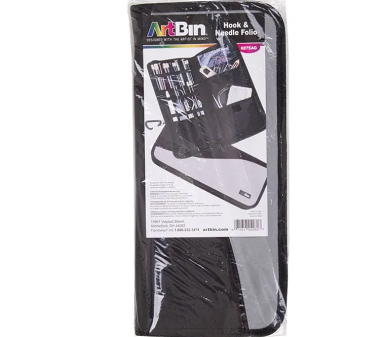 ArtBin Hook and Needle Folio – Grey Black