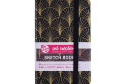 Art Creation 21 X 29.7 CM Dots Hardcover Sketchbook – Black