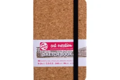 Art Creation 21 X 29.7 CM Dots Hardcover Sketchbook – Black