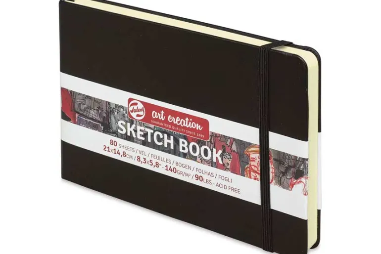 Art Creation 21 X 29.7 CM Dots Hardcover Sketchbook – Black