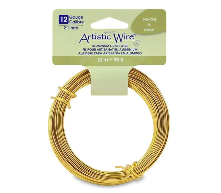 Artistic Wire Aluminum Craft Wire – 12 Gauge (view colors)