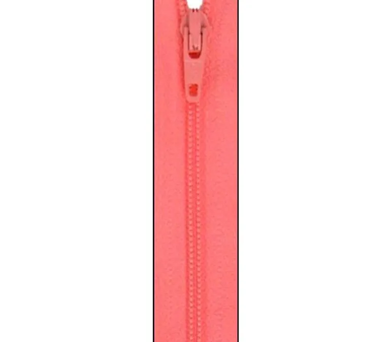 Atkinson Designs YKK Zipper – 14-inch – Pink Frosting