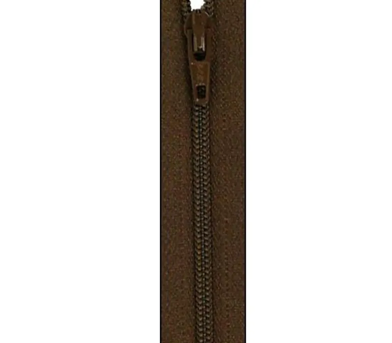 Atkinson Designs YKK Zipper – 14-inch – Coffee Bean