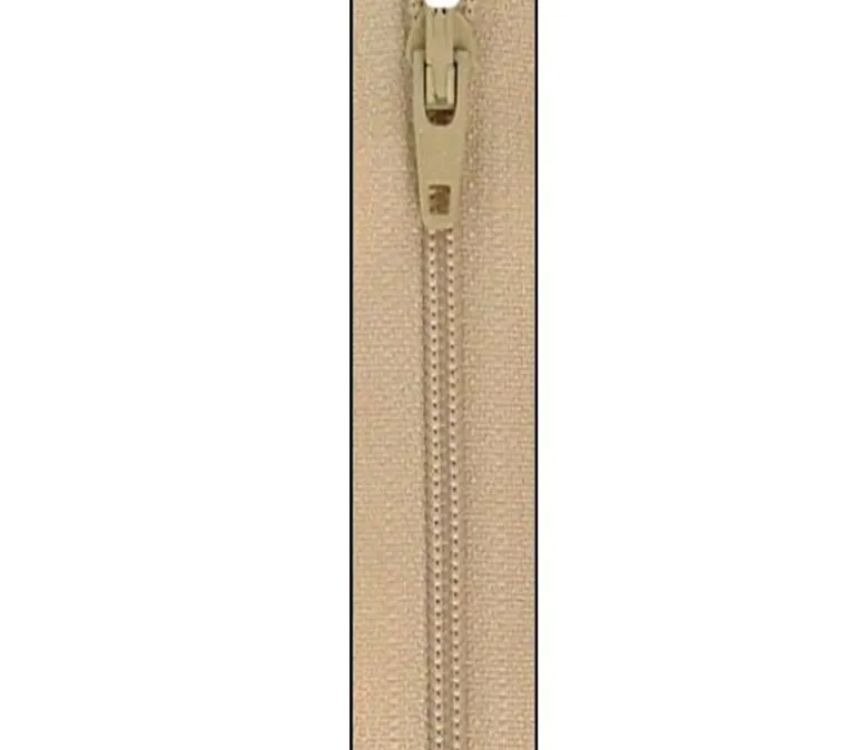 Atkinson Designs YKK Zipper – 14-inch – Mushroom