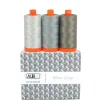 Aurifil Color Builder 50-weight 3pc Set Milan Grey