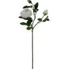 28″ Austin Rose Spray, White
