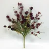 20″ Autumn Wildflower Bush (Red)