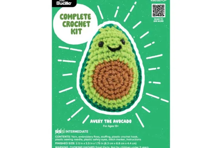 Avery Avocado Amigurumi Crochet Kit