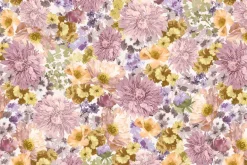 Aviva Florals Sprig on Ivory