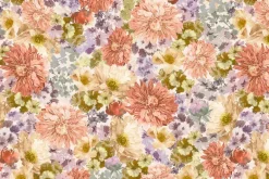 Aviva Florals Sprig on Ivory