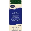 Baby Rick Rack Emerald 1/4-inch x 4-yards 117400044