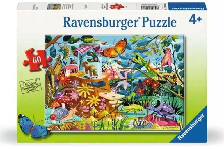 Backyard Bug World – 60 XL Piece Puzzle