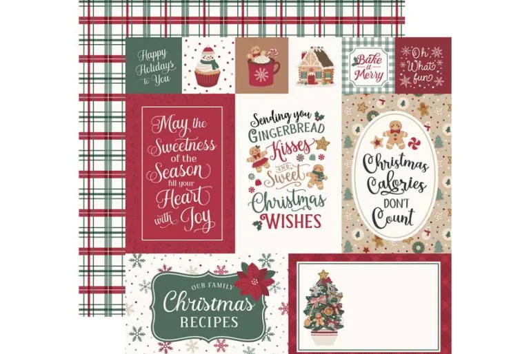 Baking Christmas Cheer 12×12 Collection Kit