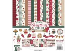 Baking Christmas Cheer Snowman And Gingerbread Die