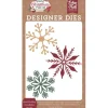 Baking Christmas Cheer Sweet Holiday Snowflakes Die