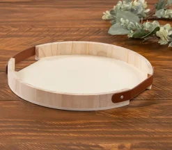 Barrel Bottom Round Tray