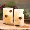Battery Operated Votive Candle Set – 6 Piece – Ivory