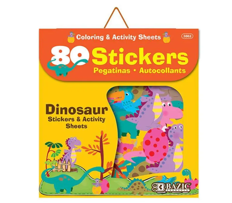 Bazic Dinosaur Series Stickers
