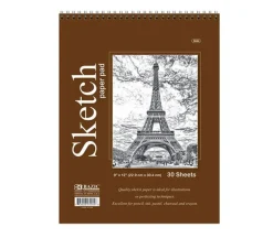 Bazic Sketch Pad – 9-inch x 12-inch