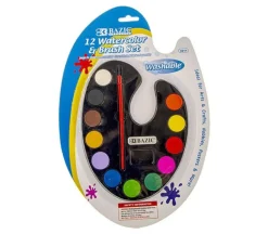 Bazic Watercolor Set – 12 Color