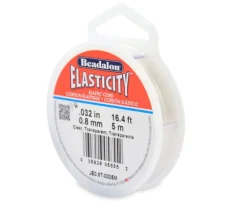 Beadalon Elasticity 0.8 mm Clear 5M