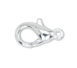 Beadalon Lobster Clasp – Silver Plated – 5 Piece