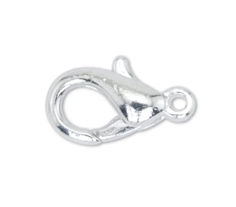 Beadalon Lobster Clasp – Silver Plated – 5 Piece