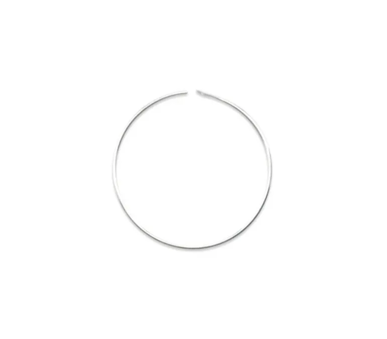 Beadalon 30mm Ear Wires Bead Hoop – Silver