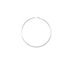 Beadalon 25mm Ear Wires Bead Hoop – Silver