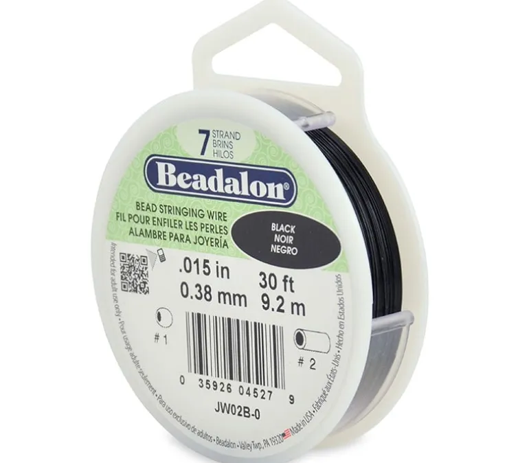 Beadalon 7 Strand Bead Stringing Wire .015-inch (view colors)