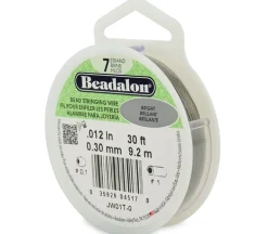 Beadalon 7 Strand Bead Stringing Wire .012-inch Bright