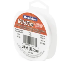 Beadalon Wildfire Ultra Thread – .004 – Frost