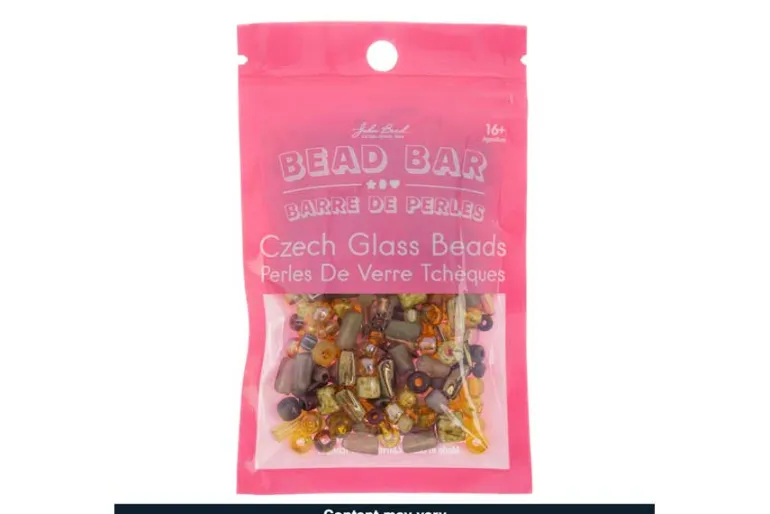 Bead Bar Czech Seed Beads – 50g – Brown Mix