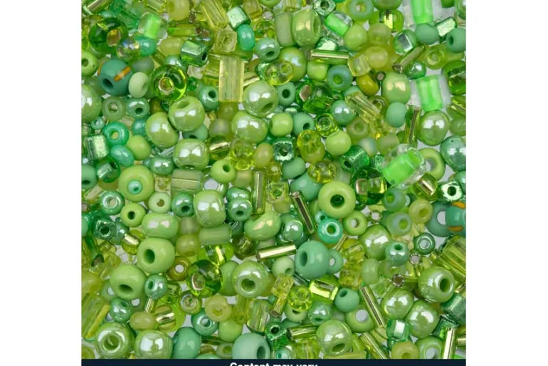 Bead Bar Czech Seed Beads – 50g – Brown Mix
