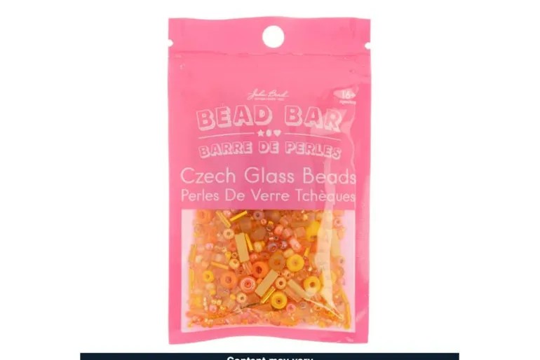 Bead Bar Czech Seed Beads – 50g – Brown Mix