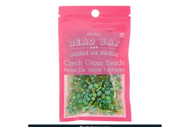 Bead Bar Czech Seed Beads – 50g – Light Purple Mix