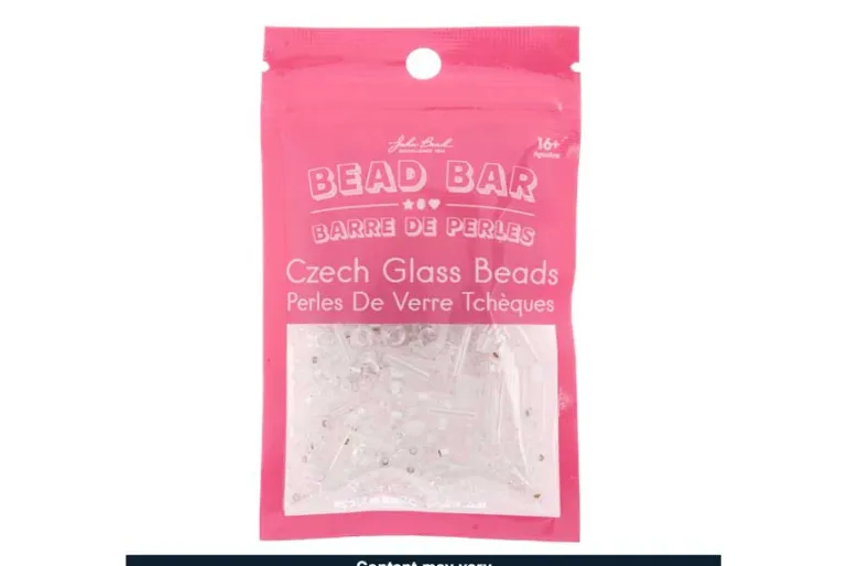 Bead Bar Czech Seed Beads – 50g – Light Purple Mix