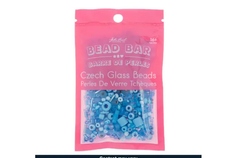 Bead Bar Czech Seed Beads – 50g – Light Purple Mix