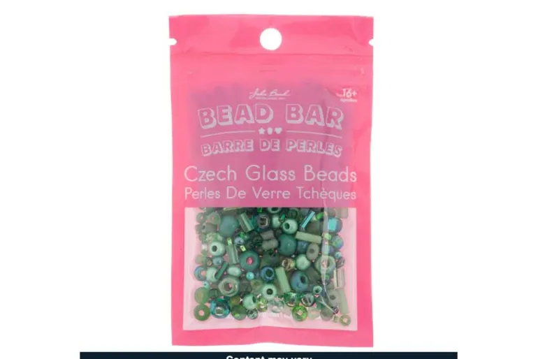 Bead Bar Czech Seed Beads – 50g – Light Purple Mix