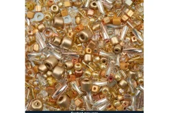 Bead Bar Czech Seed Beads – 50g – Orange Mix