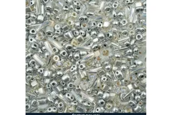 Bead Bar Czech Seed Beads – 50g – Silver Mix