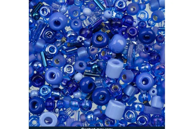 Bead Bar Czech Seed Beads – 50g – Silver Mix