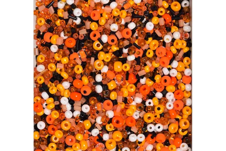 Bead Bar Czech Seed Beads – 50g – Silver Mix
