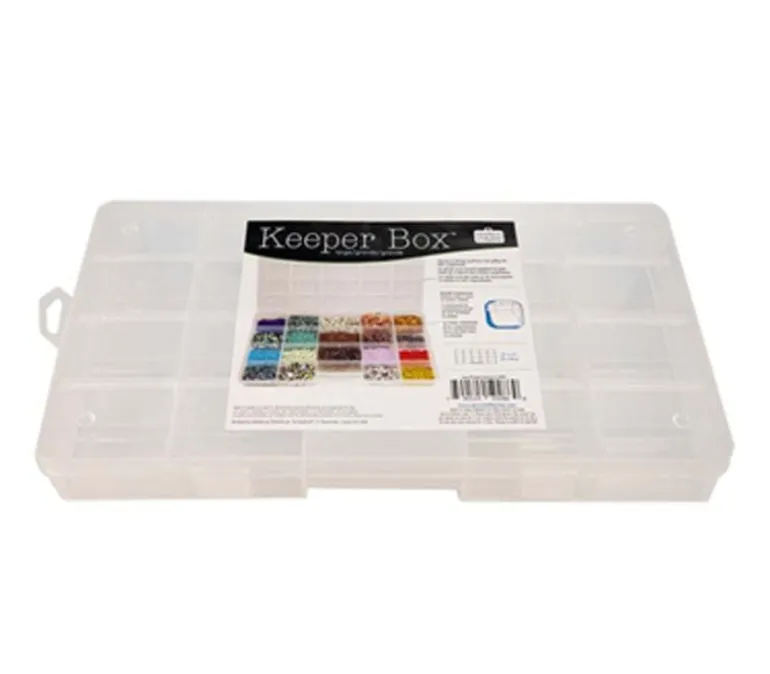 Beadsmith No Spill Craft Storage – 20 Compartments
