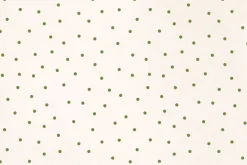 Beautiful Basic Scatter Dot Green on Cream