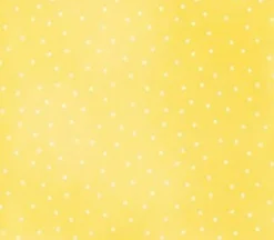 Beautiful Basic Scatter Dot White on Yellow