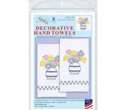 Beautiful Bloom Decorative Hand Towel Pair 320-684
