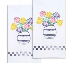 Beautiful Bloom Decorative Hand Towel Pair 320-684