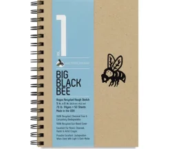 Bee Paper Big Bee Black Bogus 70# Paper Pad – 9-inch x 6-inch